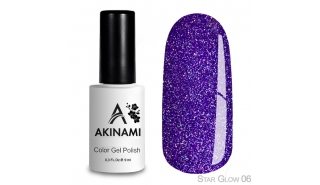  Akinami Color Gel Polish Star Glow - 06